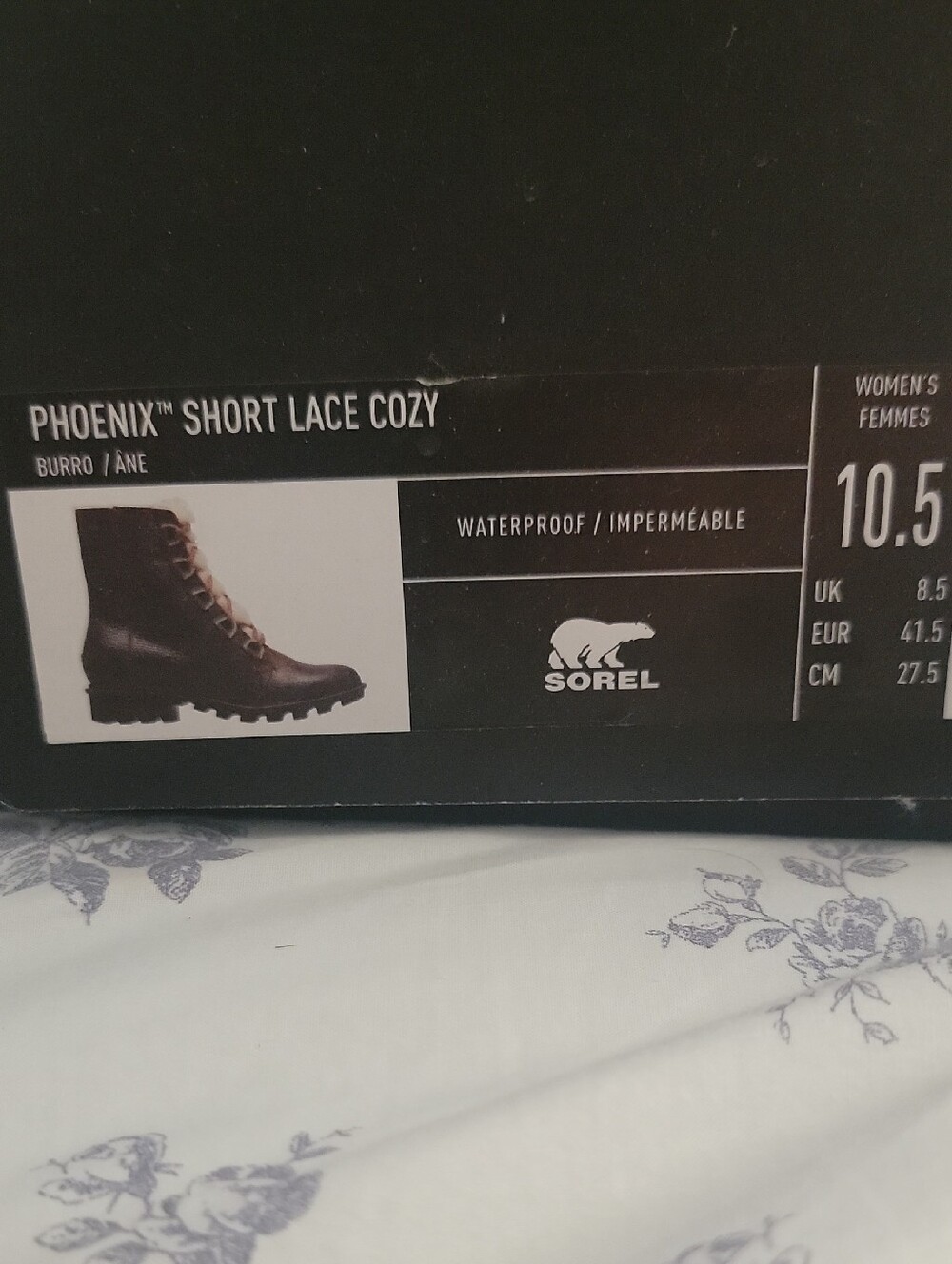 Sorel Phoenix Short Lace Cozy Boot - Burro Brown